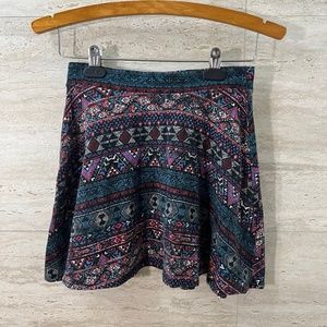Boho Mini Skirt from PacSun Size S